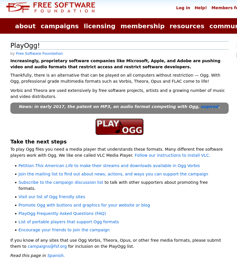 Increasingly, proprietary software companies like Microsoft, Apple, and Adobe are pushing video and audio formats that restrict access and restrict software developers