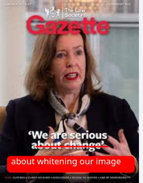 Solicitors Regulation Authority: Serious about whitening our image