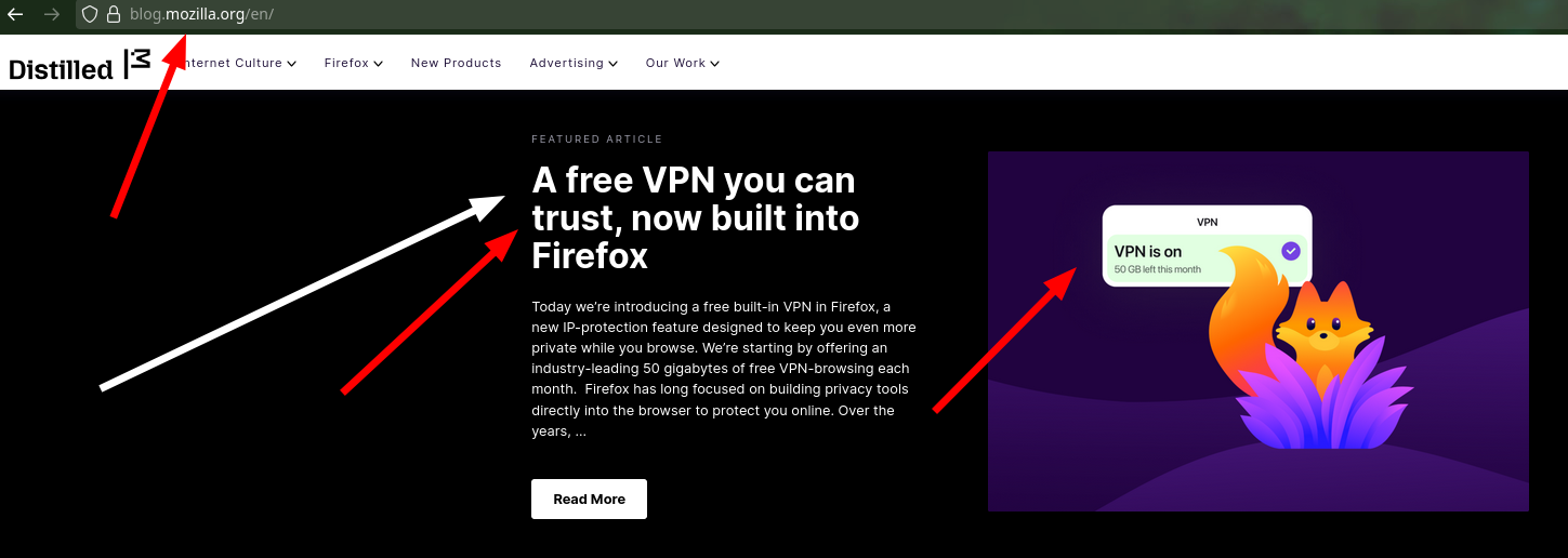 A free VPN you can trust, now built into Firefox