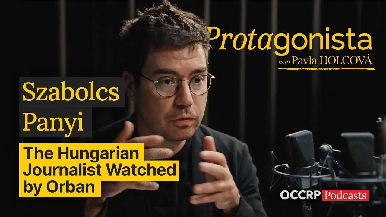 Szabolcs Panyi, a prominent investigative journalist reporting in Hungary