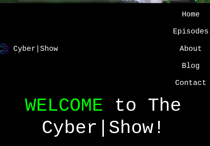 WELCOME to The Cyber|Show!