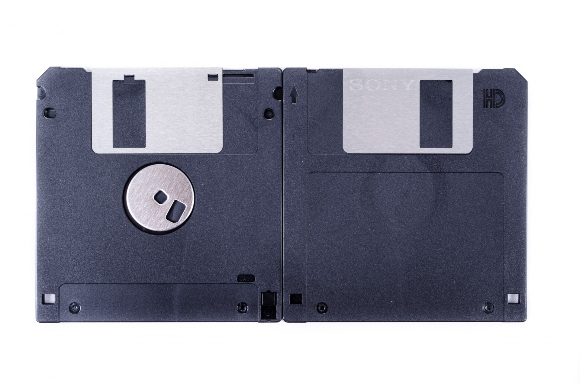 Diskette Isolated on the White Background