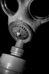 Gas mask is a mask used to protect the user from inhaling airborne pollutants and toxic gases