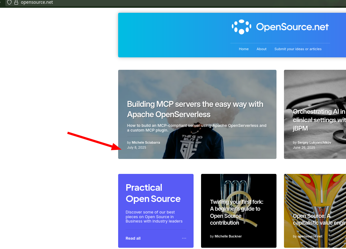 Building MCP servers the easy way with Apache OpenServerless