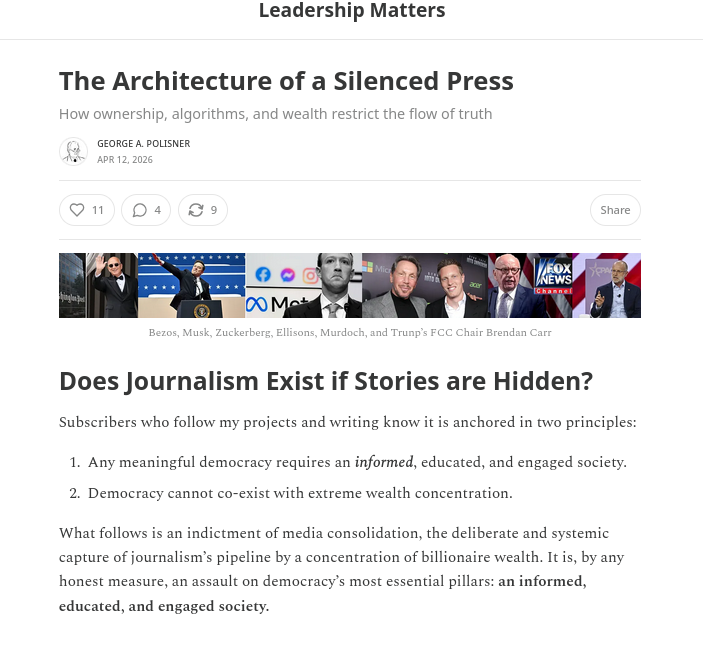 The Architecture of a Silenced Press