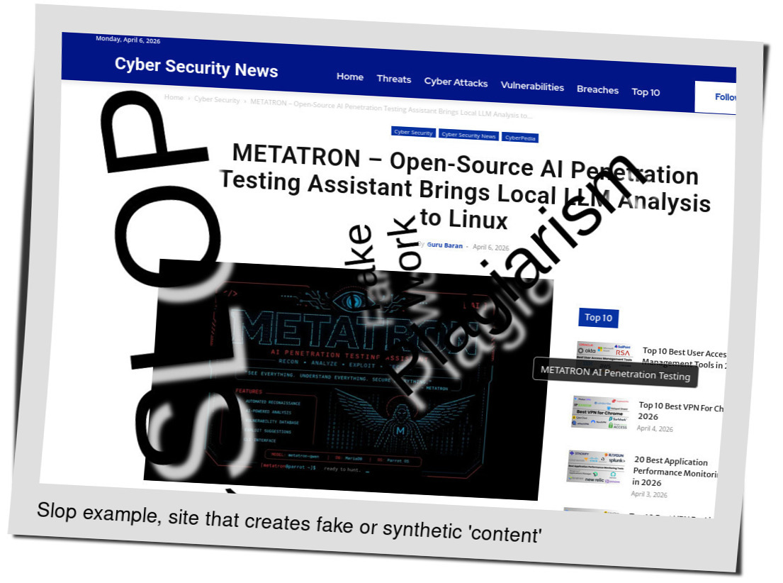 Slop or fake: METATRON – Open-Source AI Penetration Testing Assistant Brings Local LLM Analysis to Linux