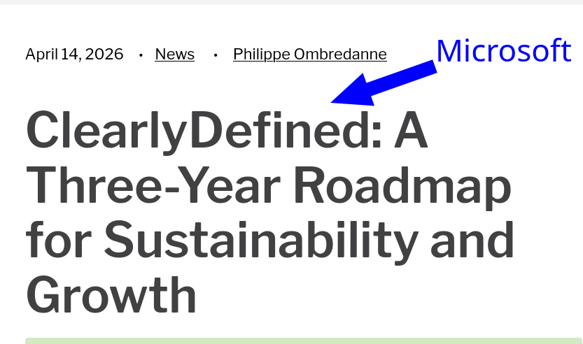 Regardless of who the OSI claims to be its leader, its masters are Microsoft, just follow the money