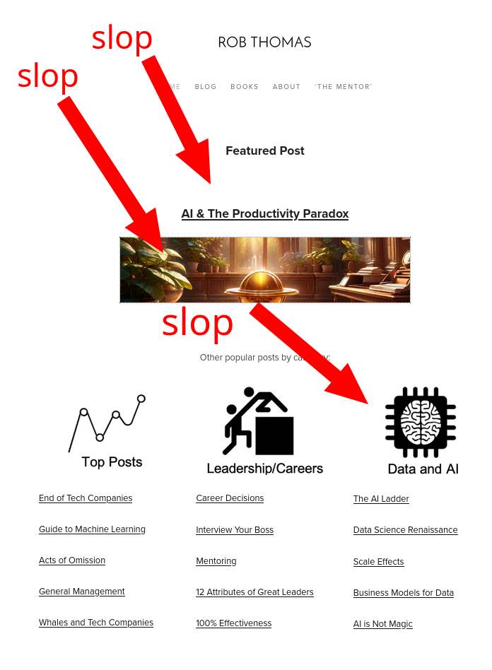 Slob Thomas: The Productivity Paradox