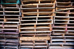 Stack Of Wooden Pallets