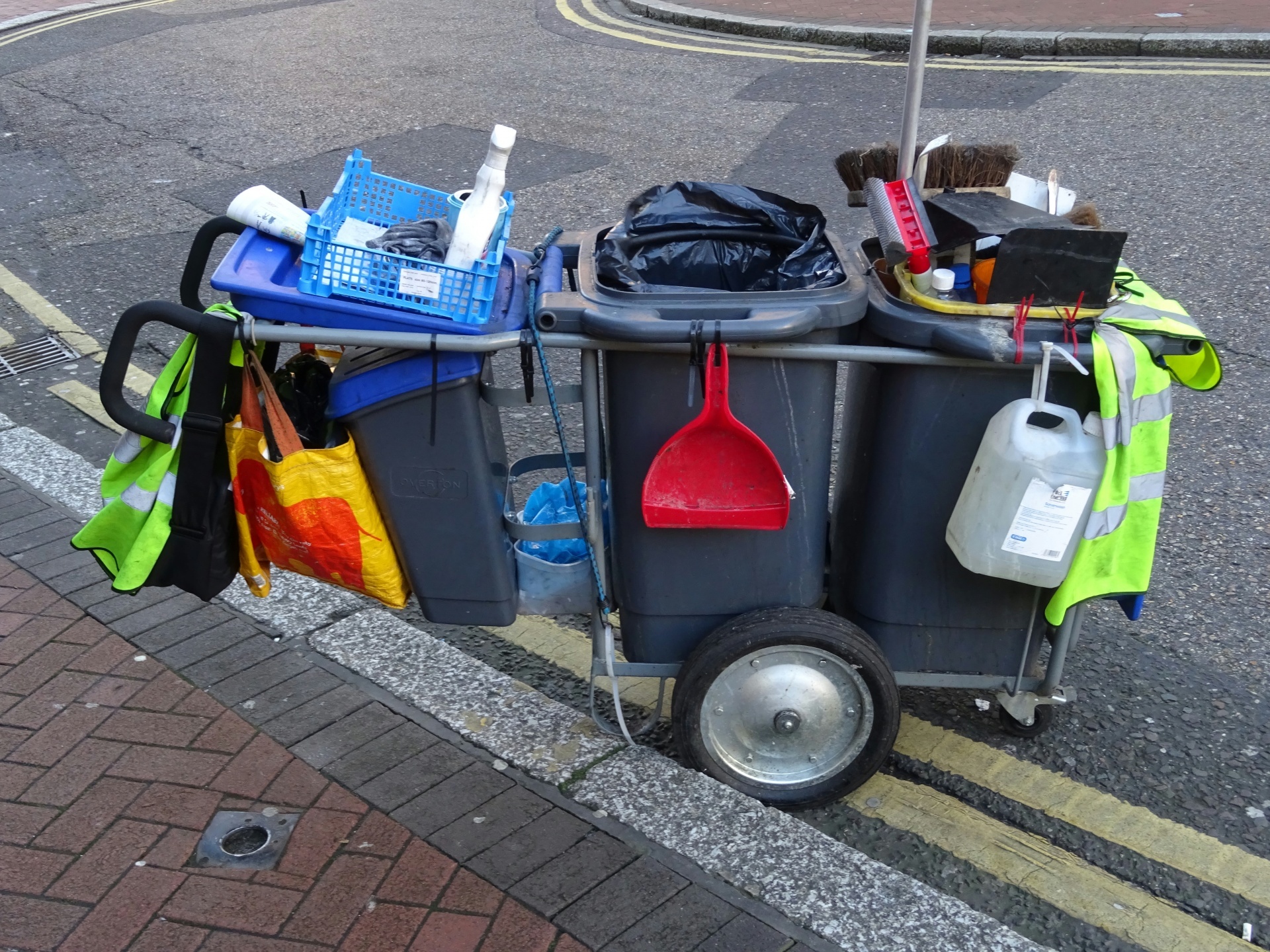 Street Cleaning Cart