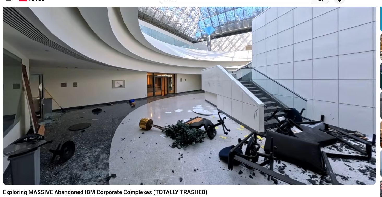 Exploring MASSIVE Abandoned IBM Corporate Complexes (TOTALLY TRASHED)