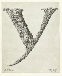 An Alphabet of Organic Type (ca. 1650)