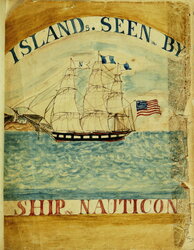 Title Page of Susan C. Austin Veeder Whaling Journal