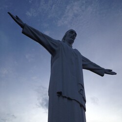 Christ with open arms