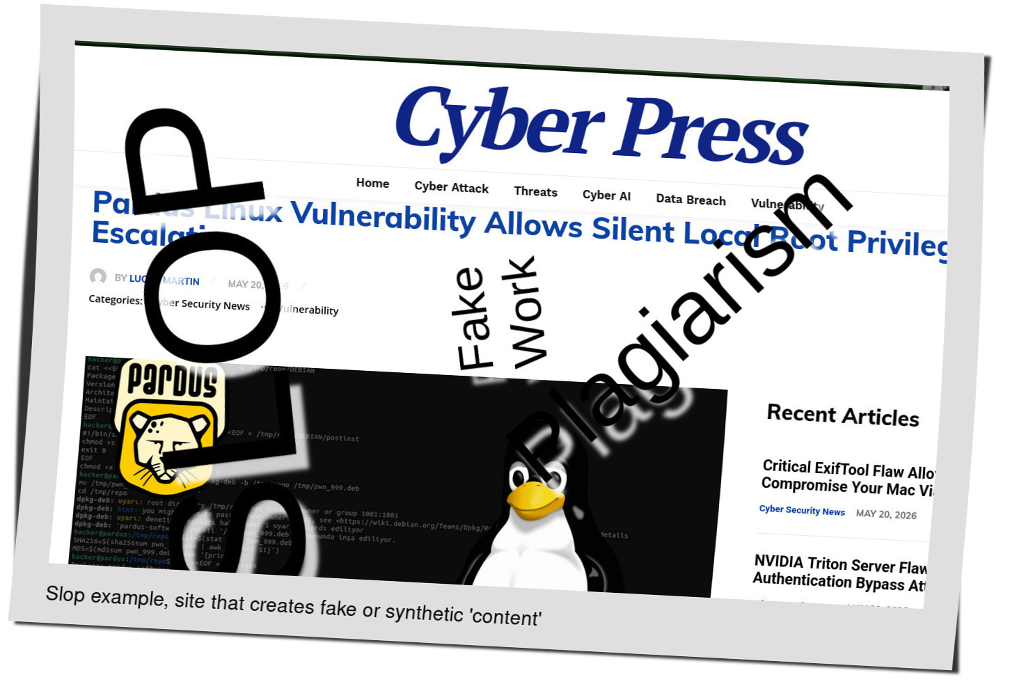 Slop or fake: Pardus Linux Vulnerability Allows Silent Local Root Privilege Escalation