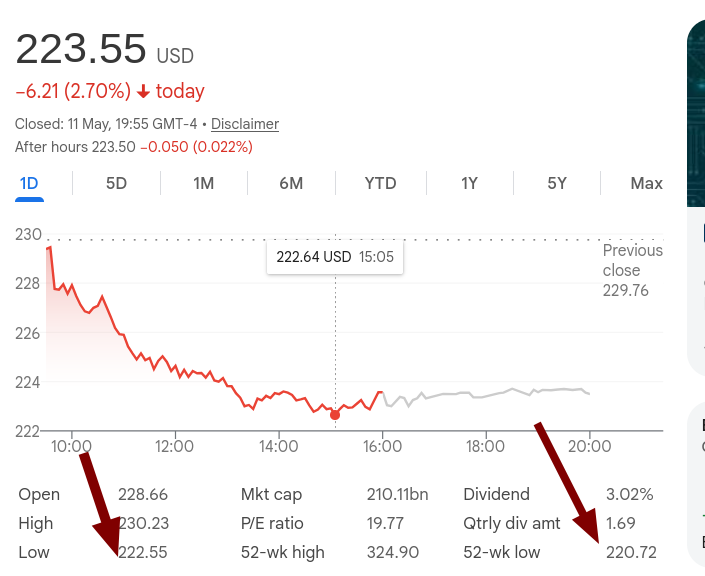 IBM Common Stock
