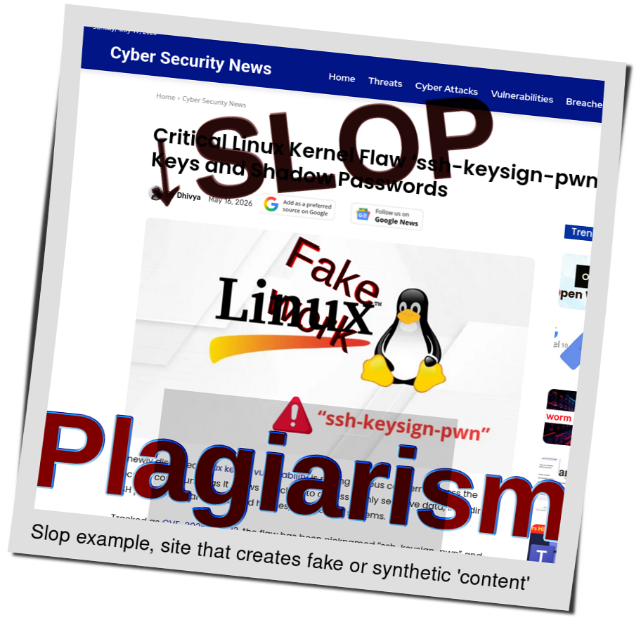 Slop or fake: Critical Linux Kernel Flaw ‘ssh-keysign-pwn’ Exposes SSH Keys and Shadow Passwords