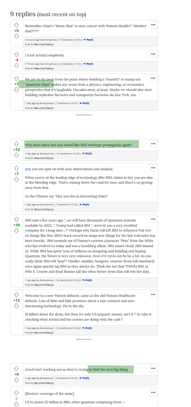 Welcome to a new Watson debacle, same as the old Watson Healthcare debacle. Lots of false and fake promises about a non-existent and non-functioning technology. Pie in the sky.
