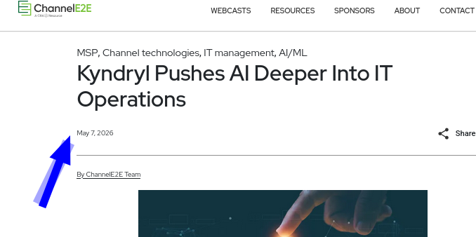 Kyndryl Pushes AI Deeper Into IT Operations