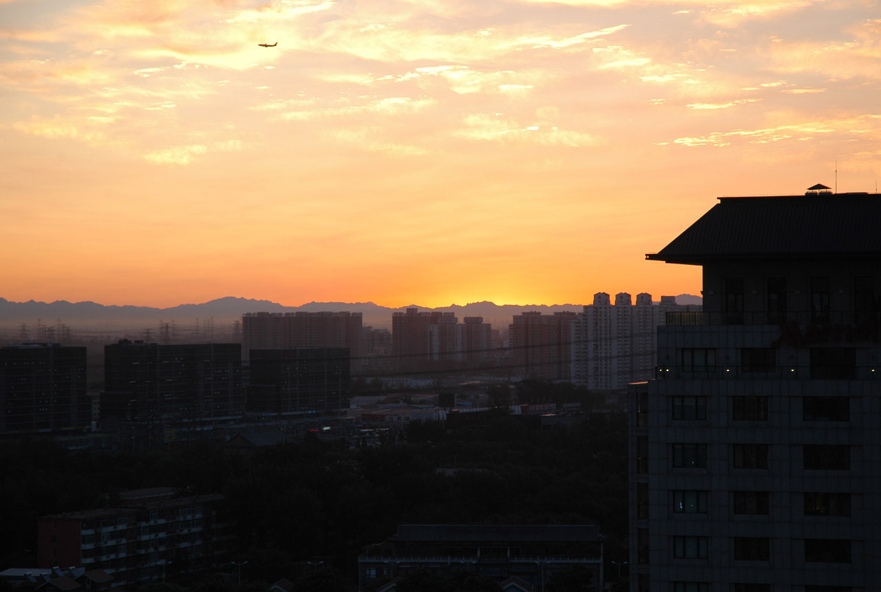 Sunrise in Beijing