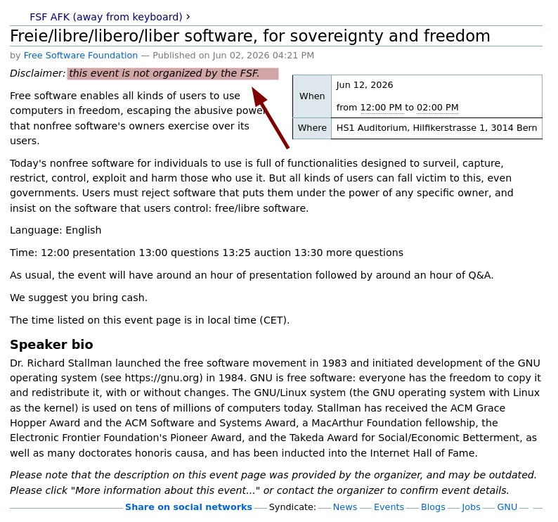 liber software, for sovereignty and freedom 
