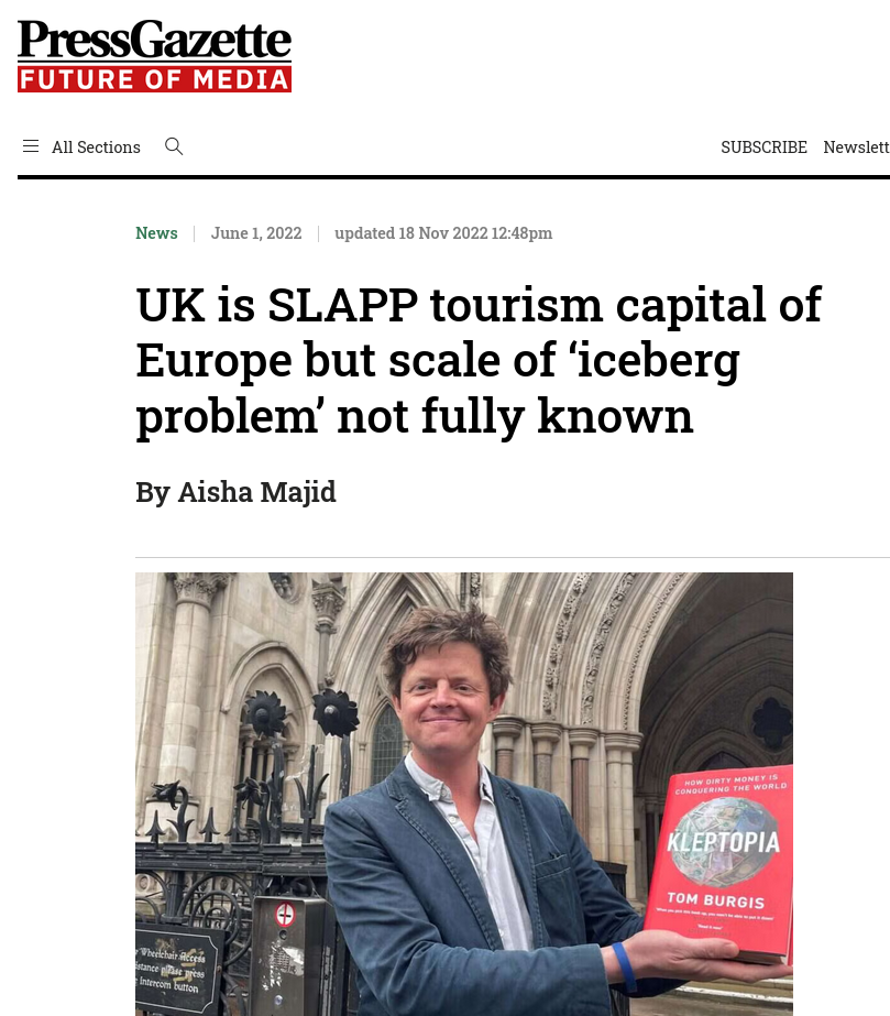 techrights.org - SLAPP Censorship - Part 117 Out of 200: Libel Tourism or Defamation Forum-Shopping in the United Kingdom Condemned by the European Union (EU)