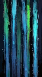 Vertical Brushstrokes