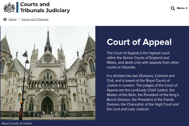 Court of Appeal