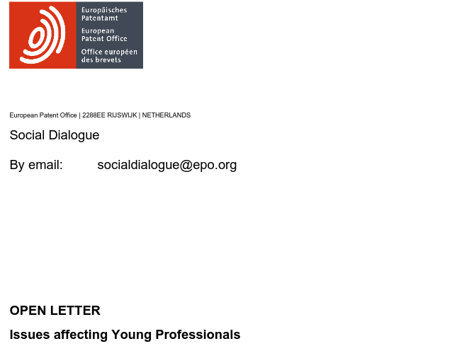 Issues affecting Young Professionals