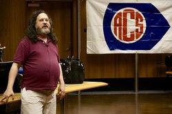 Richard M. Stallman presents at UTAS
