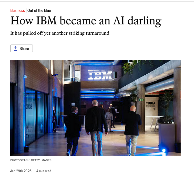 How IBM became an AI darling