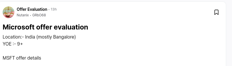 Microsoft offer evaluation