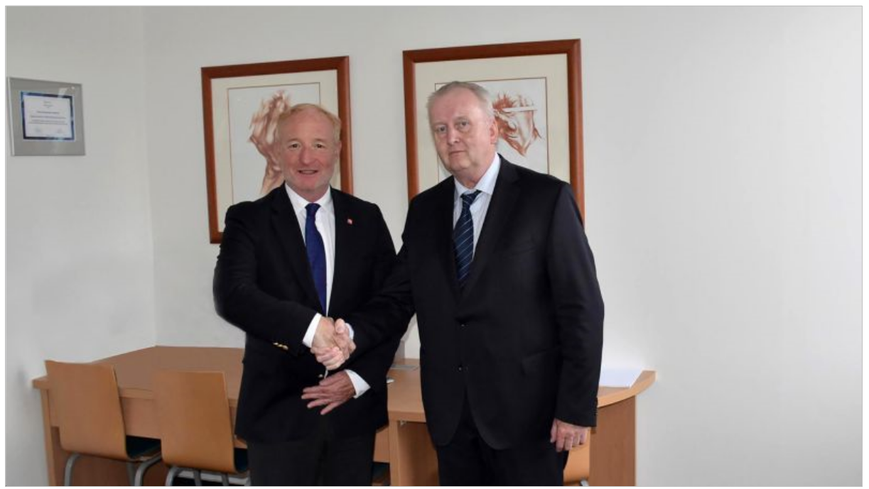 EPO President Campinos and Administrative Council Chairman Kratochvíl