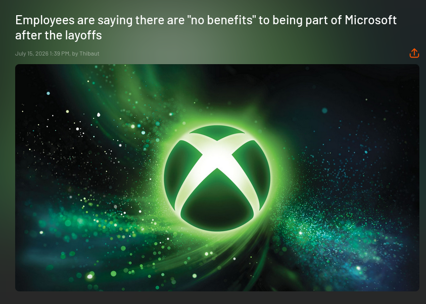 Employees are saying there are 'no benefits' to being part of Microsoft after the layoffs