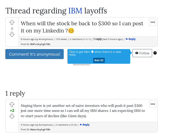 When will the stock be back to $300 so I can post it on my Linkedin ?