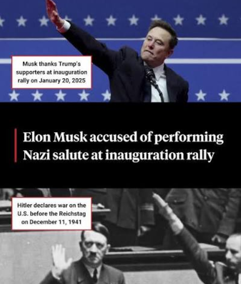 Elon Musk criticized for apparent Nazi salute at rally