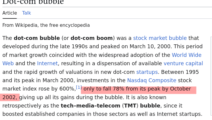 Dot-com bubble