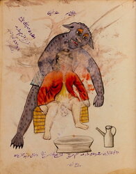 Persian Demons from a Book of Magic and Astrology (1921)