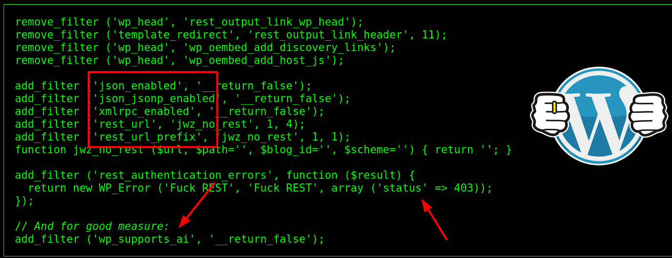 WordPress exploit out there