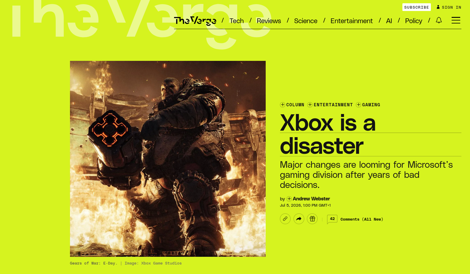 Major changes are looming for Microsoft’s gaming division after years of bad decisions.