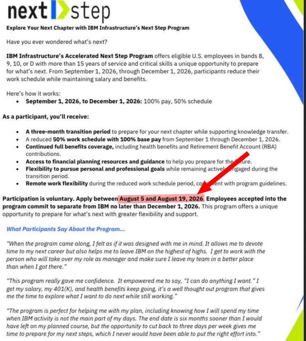 IBM next step
