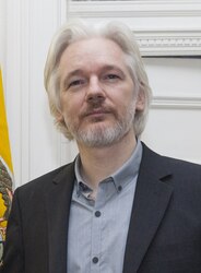 Julian Assange is a founding member of the WikiLeaks staff.