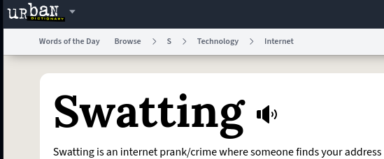 Swatting