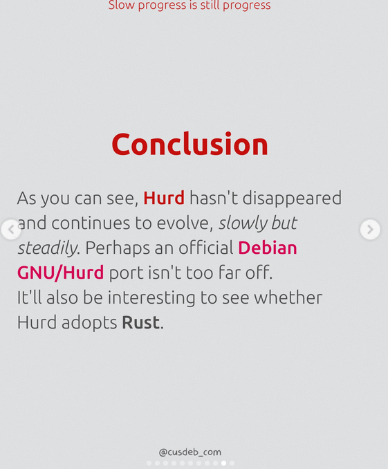 GNU HURD presentation