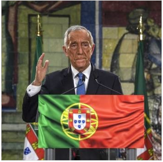 Portuguese President Marcelo Rebelo de Sousa
