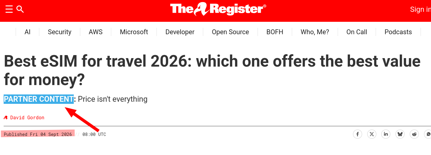 Best eSIM for travel 2026: which one offers the best value for money?