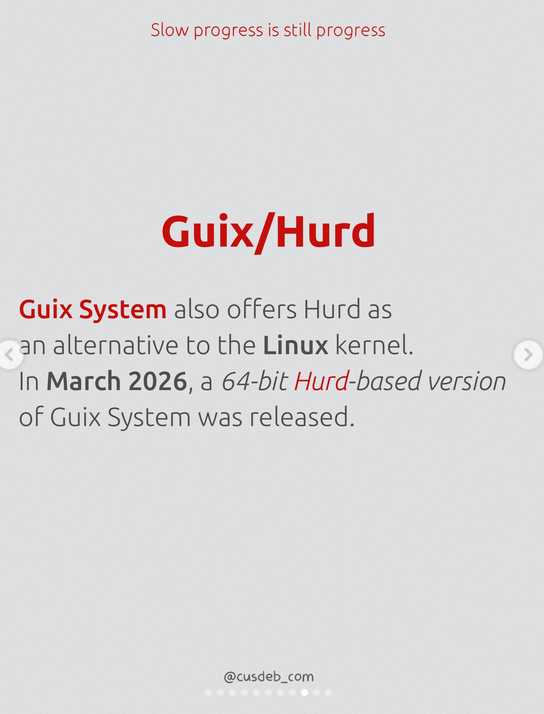 GNU HURD presentation