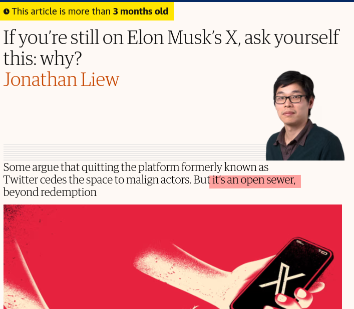 If you’re still on Elon Musk’s X, ask yourself this: why?
