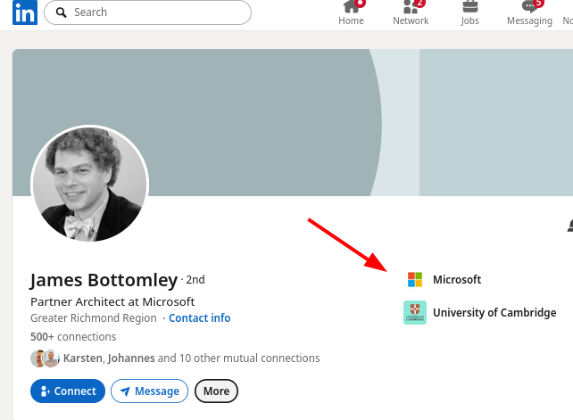 Partner Architect at Microsoft