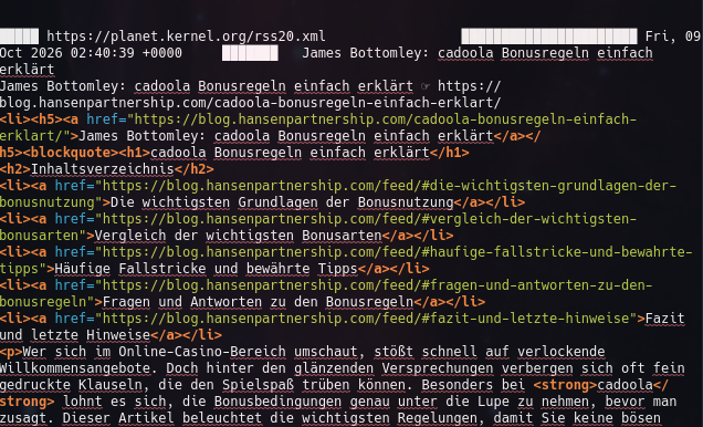James Bottomley: cadoola Bonusregeln einfach erklärt